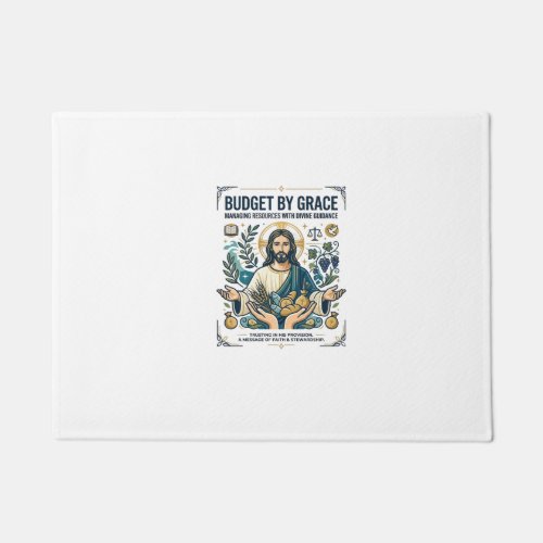 Jesus Financial Peace Debt Free Journey Shirt Chri Doormat