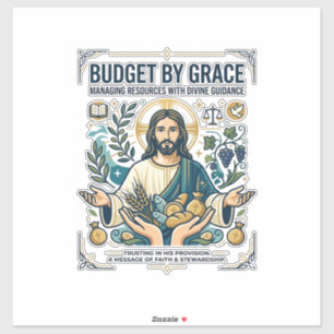 Jesus Financial Peace Debt Free Journey Shirt Chri Sticker