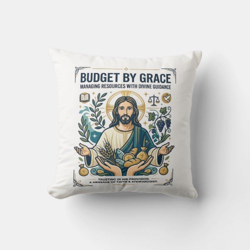 Jesus Financial Peace Debt Free Journey Shirt Chri Throw Pillow