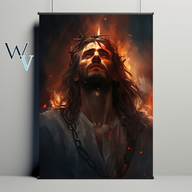 Jesus Fire Poster (Creator Uploaded)