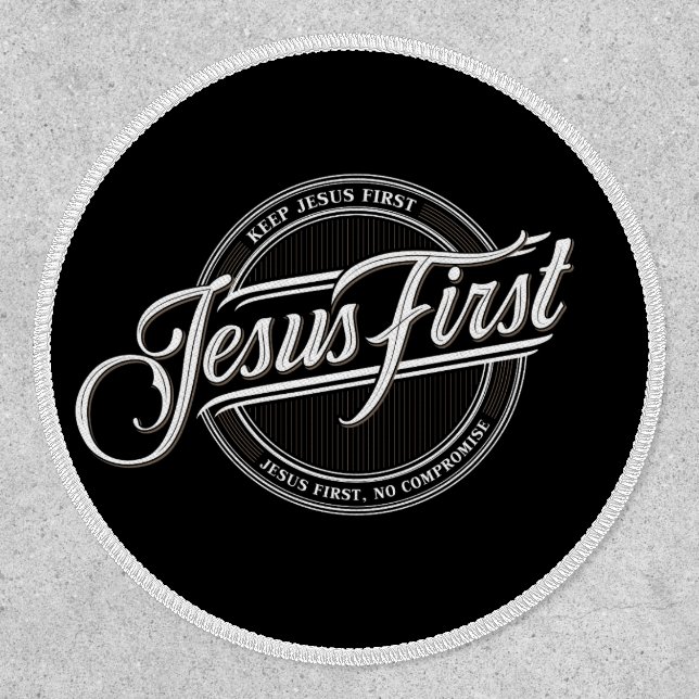 Jesus First Patch (Front)