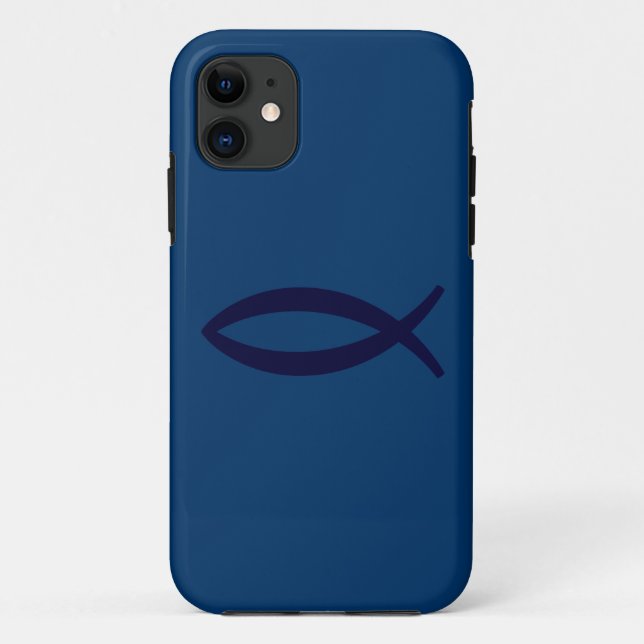 Jesus Fish Case-Mate iPhone Case (Back)
