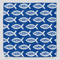 Jesus Fish Christian ichthys Symbol  Bandana