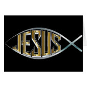 Jesus Fish Cutout (Front Horizontal)