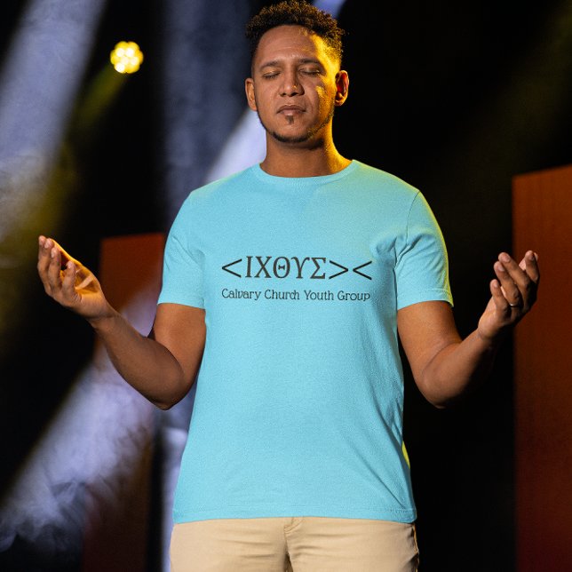 Jesus Fish Emoticon Church Group Custom Shirt (Creator Uploaded)