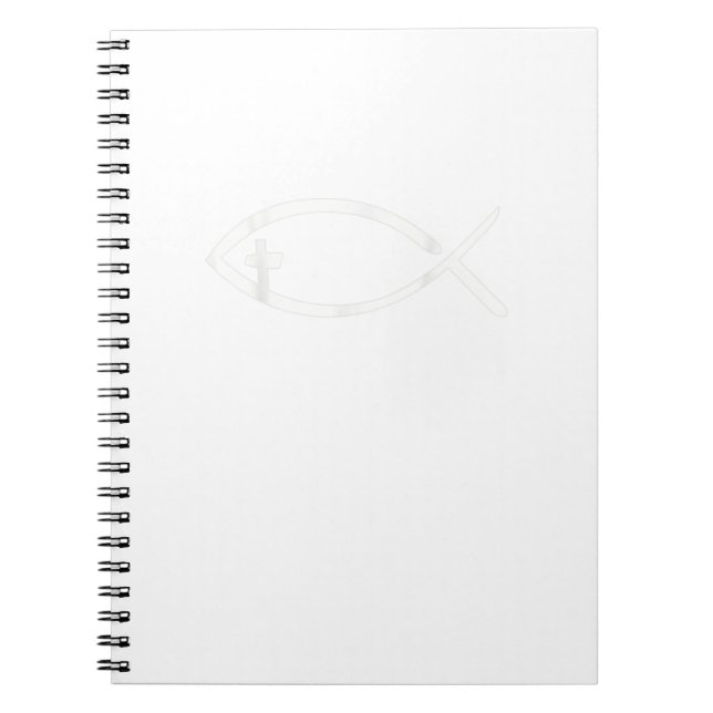 Jesus Fish Gift Notebook (Front)