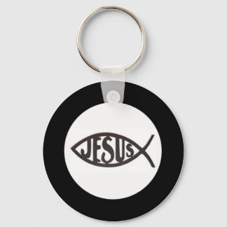 Jesus Fish Keychain