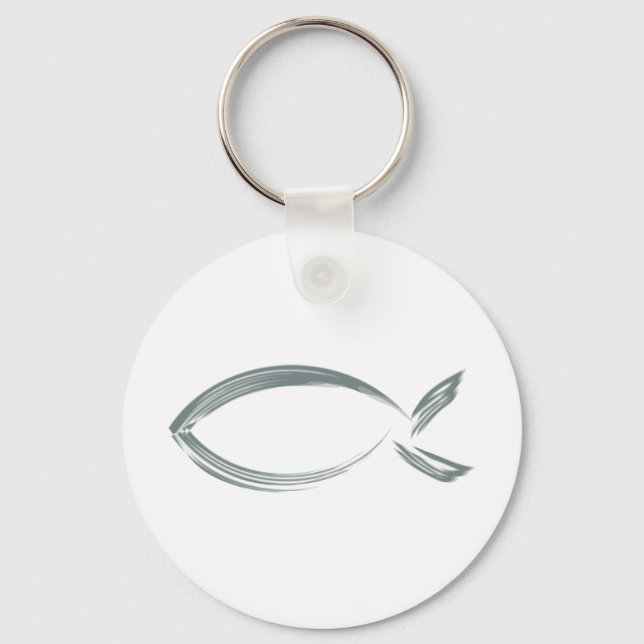Jesus fish keychain (Front)