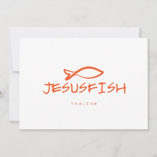 Jesus FISH logo template
