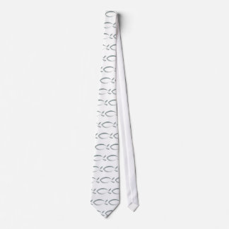 Jesus fish neck tie