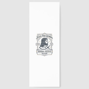 Jesus Fish Symbol Minimal Ichthys Jesus Fish Minim Bookmarks