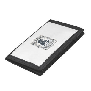 Jesus Fish Symbol Minimal Ichthys Jesus Fish Minim Tri-fold Wallet