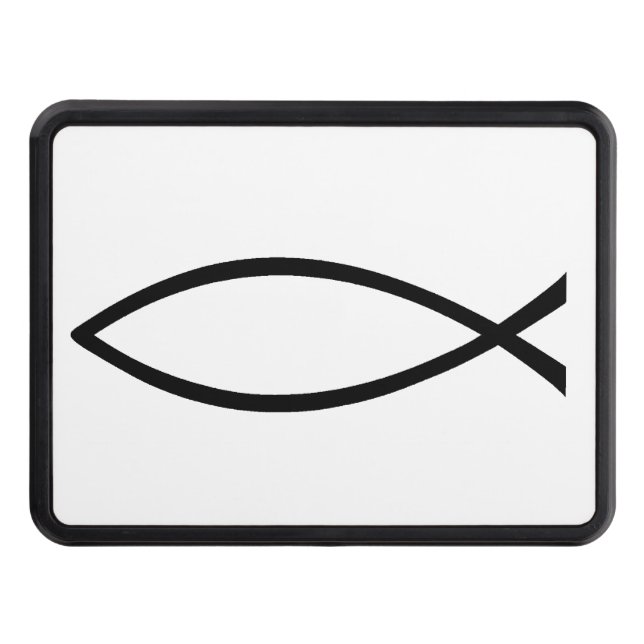 Jesus Fish Tow Hitch Tow Hitch Cover (Front)