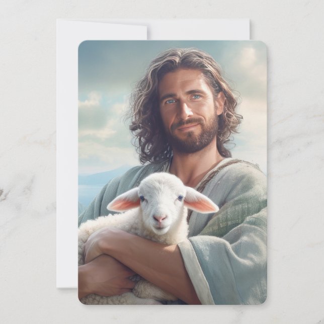 Jesus Flat Note Card (Front)
