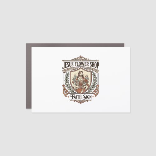 Jesus Flower Shop Faith Sign Jesus Flower Shop Sig