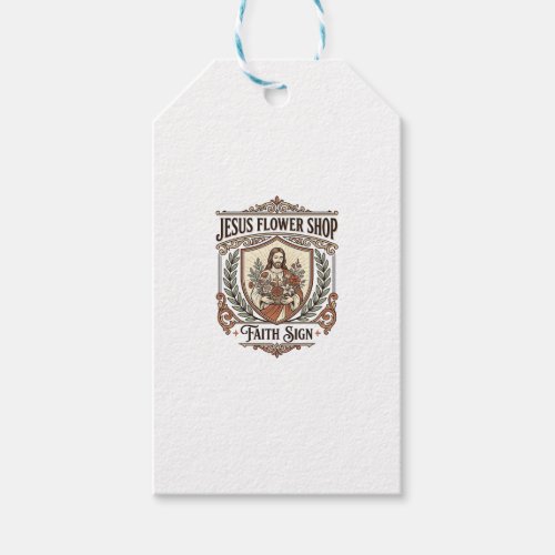 Jesus Flower Shop Faith Sign Jesus Flower Shop Sig Gift Tags