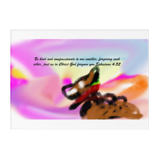 jesus forgive acrylic print