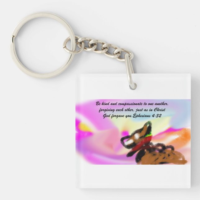 jesus forgive keychain (Front)