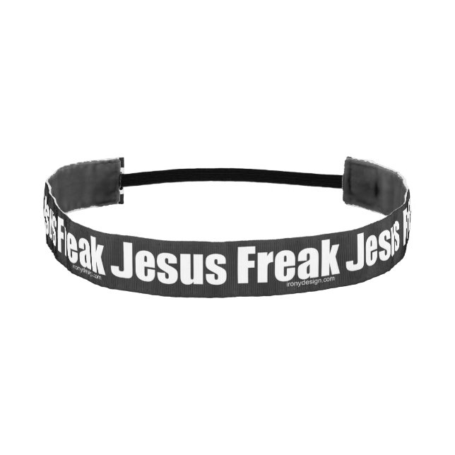 Jesus Freak Athletic Headband (Front)