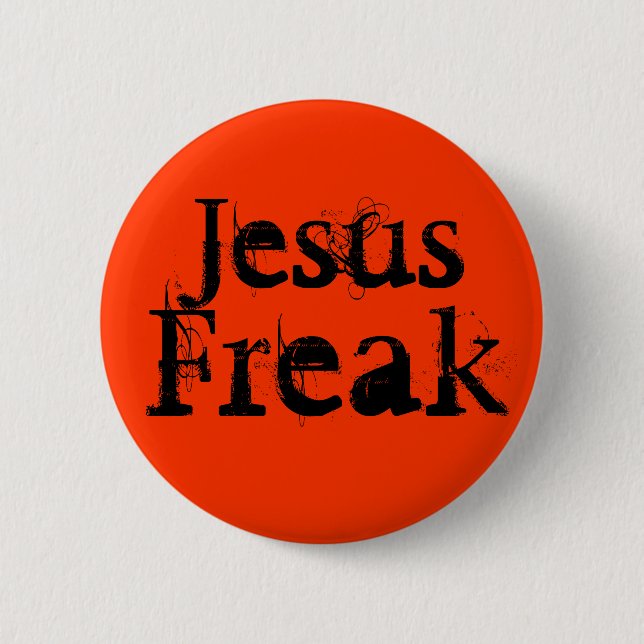 Jesus Freak Button (Front)