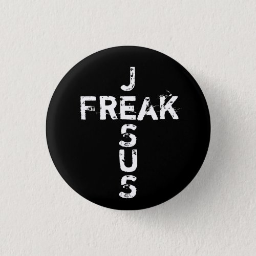 Jesus Freak _ Cross Button