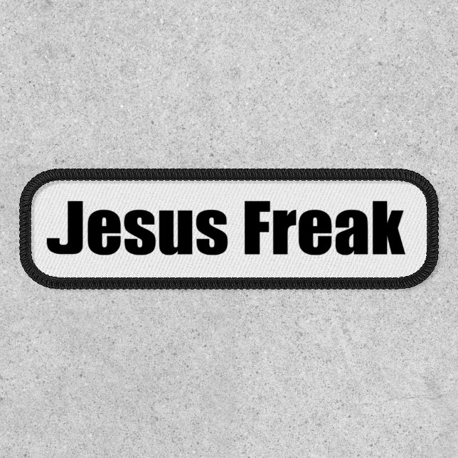 Jesus Freak Patch (Front)