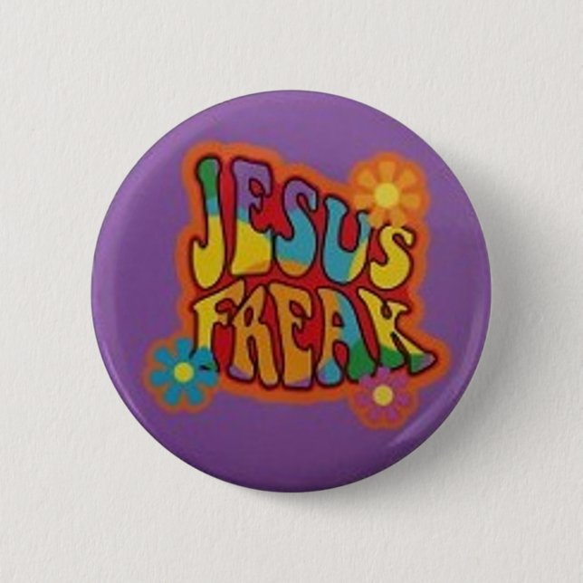 Jesus Freak Pinback Button (Front)