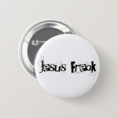Jesus Freak Pinback Button (Front & Back)