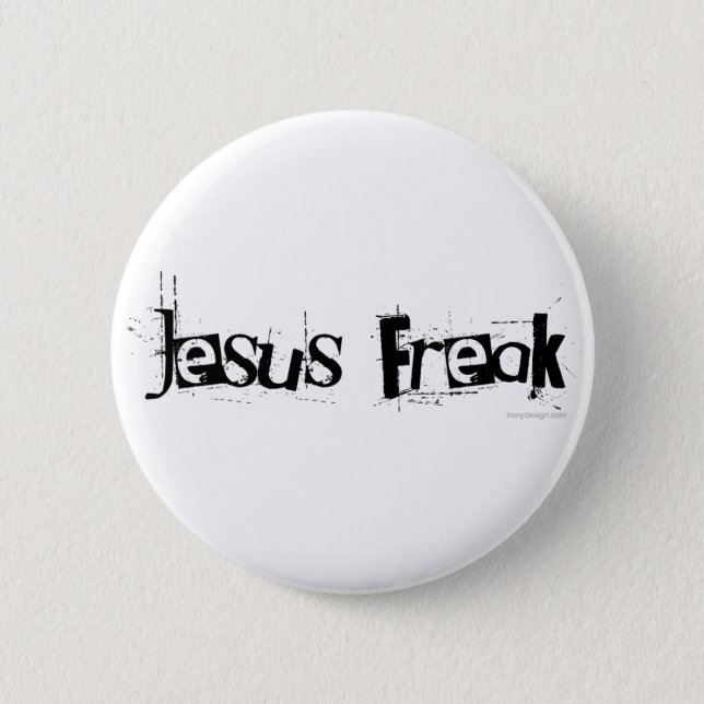 Jesus Freak Pinback Button (Front)