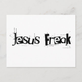 Jesus Freak Postcard