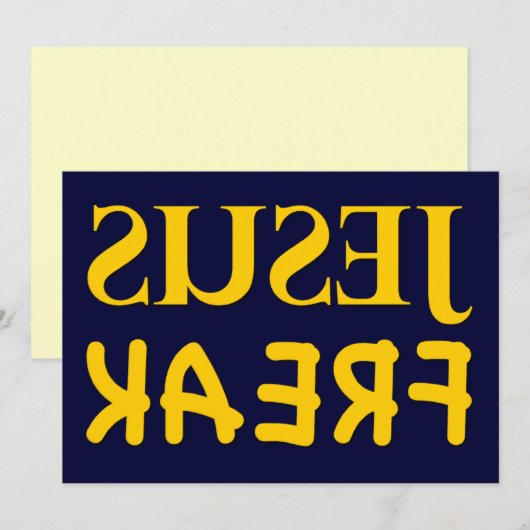 Jesus Freak (SUSEJ KAERF) (Front/Back)