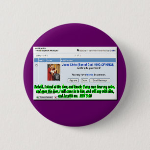 Jesus Friend Request Button