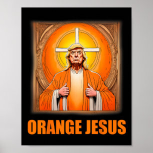 Jesus Funny Trump 1 Poster