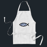 Jesus Gefilte Fish - Jewish Passover Humor Adult Apron<br><div class="desc">Funny Jewish Humor Gefilte Fish T-Shirts & Gifts For Chanukah,  Passover,  or any Jewish Holiday.</div>
