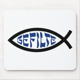 Jesus Gefilte Fish - Jewish Passover Humor Mouse Pad