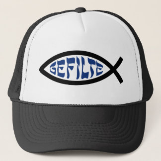 Jesus Gefilte Fish - Jewish Passover Humor Trucker Hat