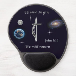 Jesus Gel Mouse Pad