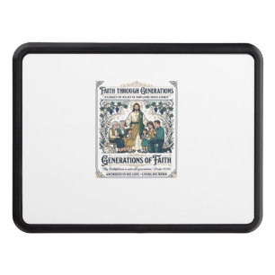 Jesus Genealogy Family Tree Shirt Faith Based Desi Hitch Cover
