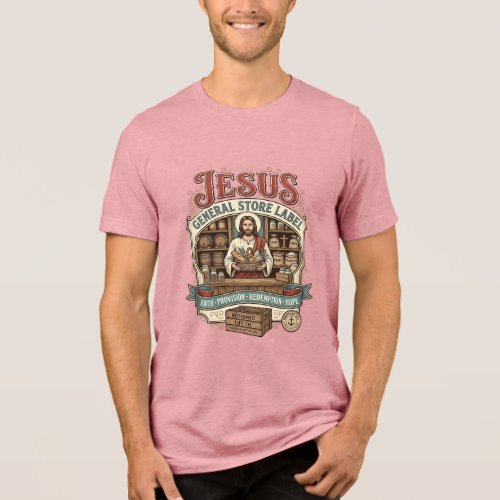 Jesus General Store Label Jesus General Store Chri Tri-Blend Shirt