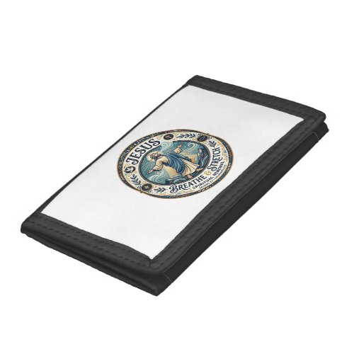 Jesus Gentle Movement Wellness Shirt Faith Based D Trifold Wallet