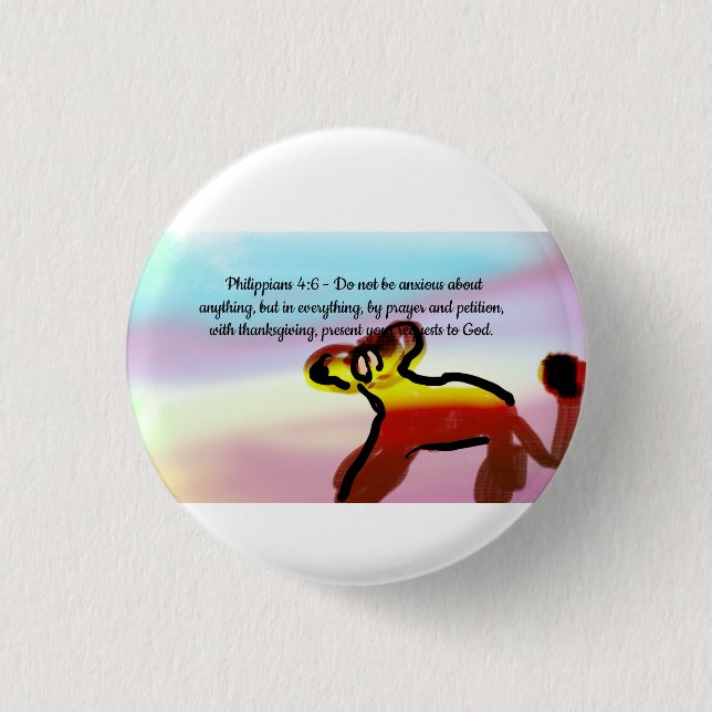 jesus get this  button (Front)