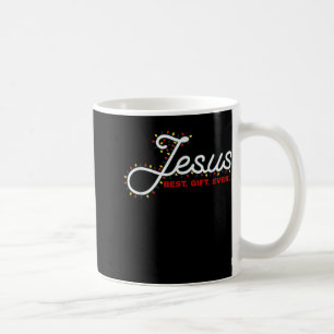 Jesus Gift Ever Christmas Light Xmas Gift T Shirt Coffee Mug