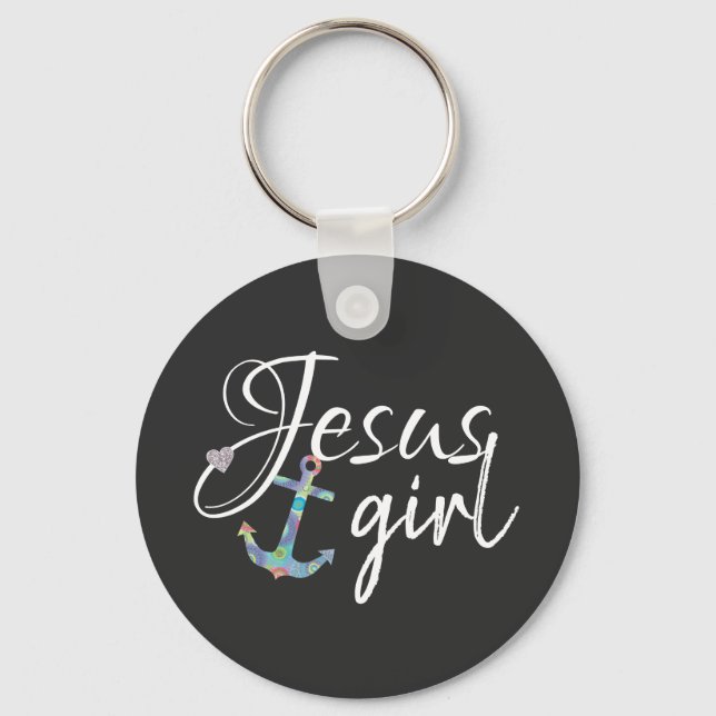 Jesus Girl Keychain (Front)