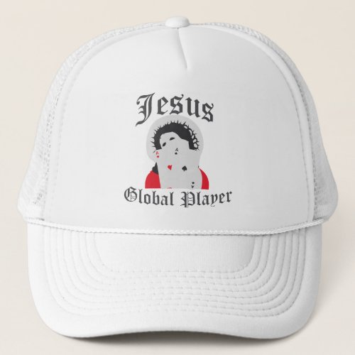 Jesus Global Player Trucker Hat
