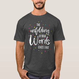 Jesus God Bible Saying Christs Prayer Bible Verse T-Shirt