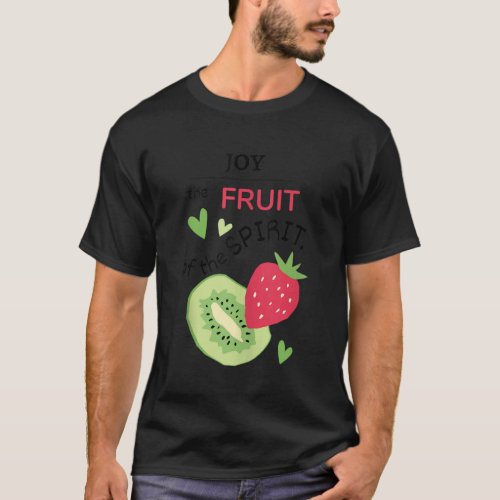 Jesus God Floral Christian Bible Verse Fruit Of Sp T_Shirt