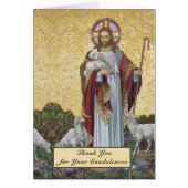 Jesus Good Shepherd Catholic Funeral Prayer (Front)