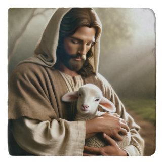 JESUS GOOD SHEPHERD TRIVET