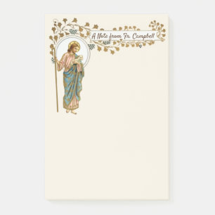 Jesus Good Shepherd Vintage Religious Psalm Post-it Notes