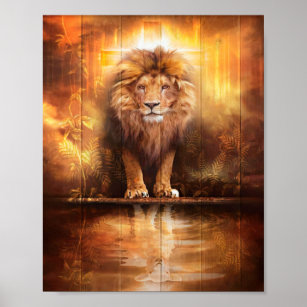 Funny Lion Posters & Prints | Zazzle